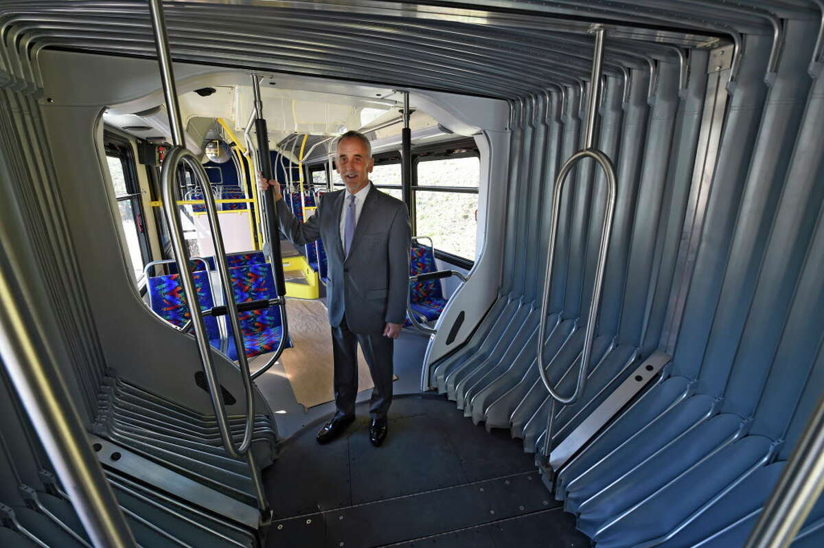 CDTA shows off new articulated buses