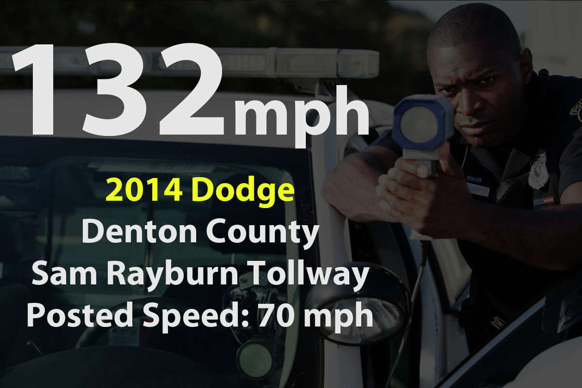 See the tickets from Texas troopers with the fastest alleged speeds between January and December 1 of 2015.