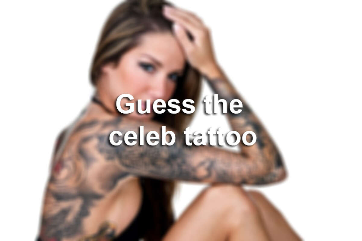Click through the gallery to guess which tattoo is on which celebrity.