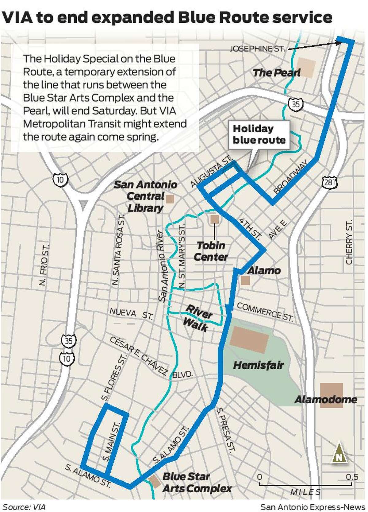 VIA to revise Blue Route after Holiday Special ends