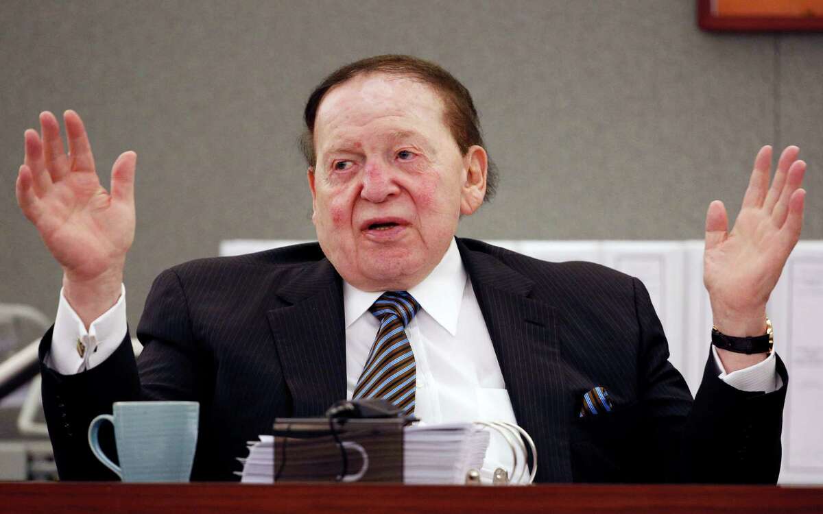What does Las Vegas billionaire casino mogul and GOP kingmaker Sheldon Adelson have in common with two Connecticut newspapers?