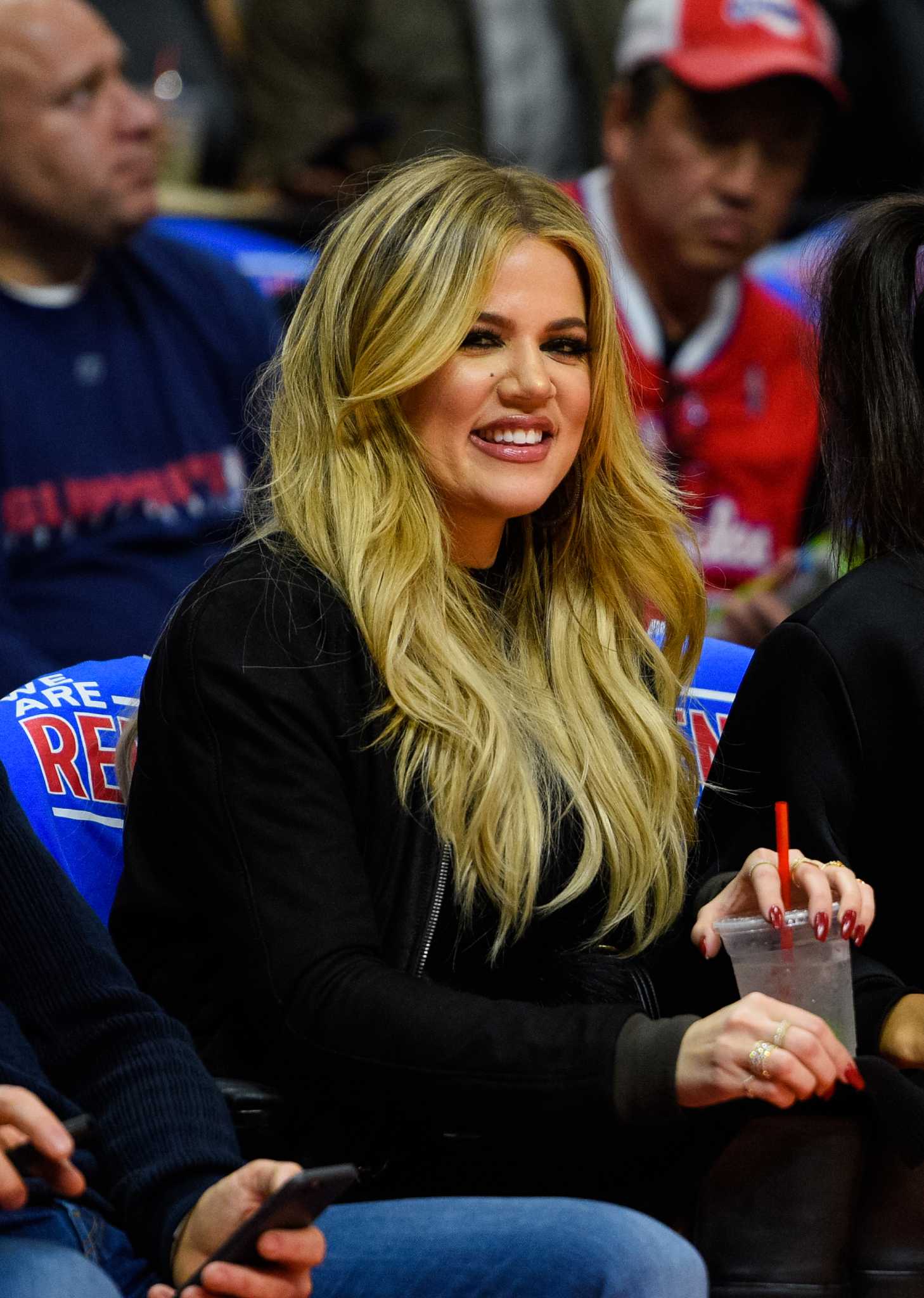 Kylie Jenner, Travis Scott sit courtside at Rockets playoff game