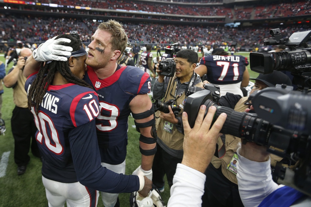 Texans legend J.J. Watt agrees to $31 million deal with Cardinals,  rejoining DeAndre Hopkins