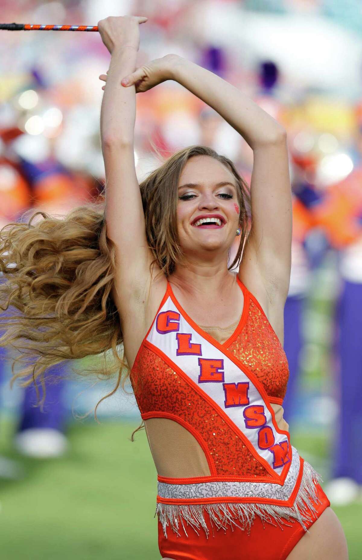 College Football Cheerleaders From The Bowl Games 