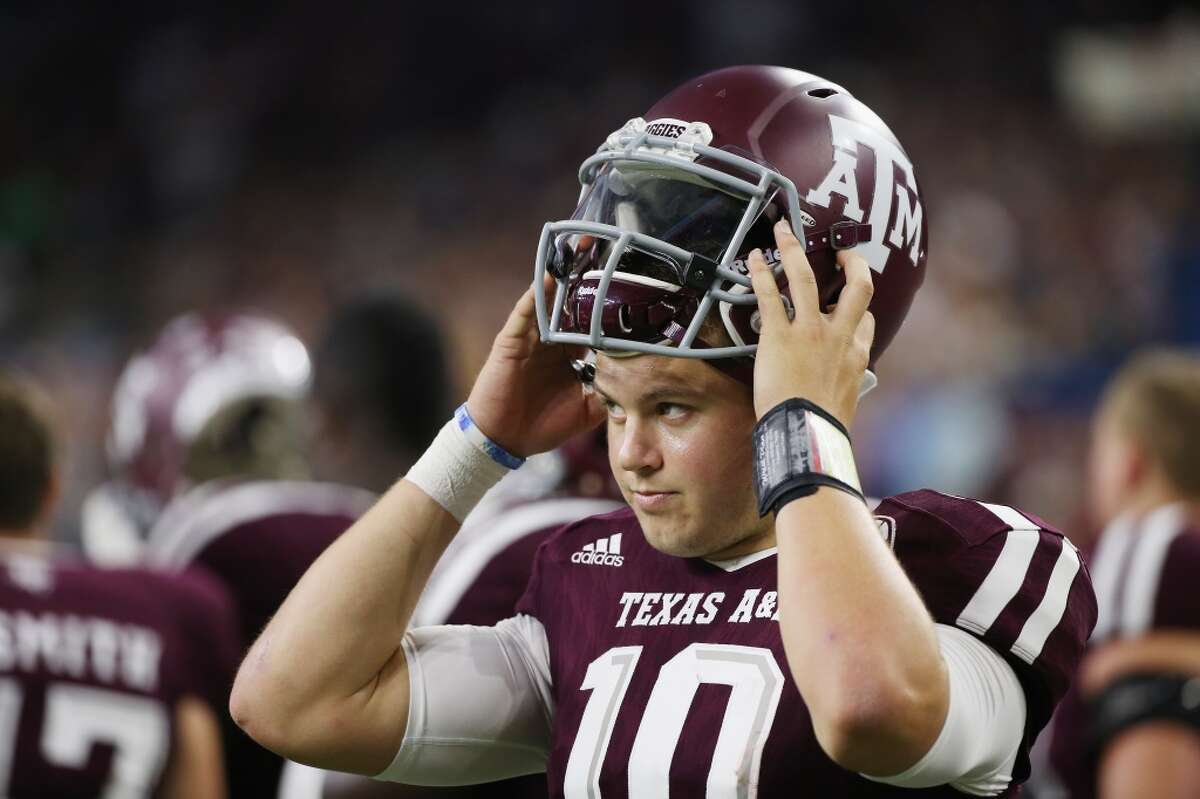 Battle of former Aggies: Carolina QB Kyle Allen, in for injured