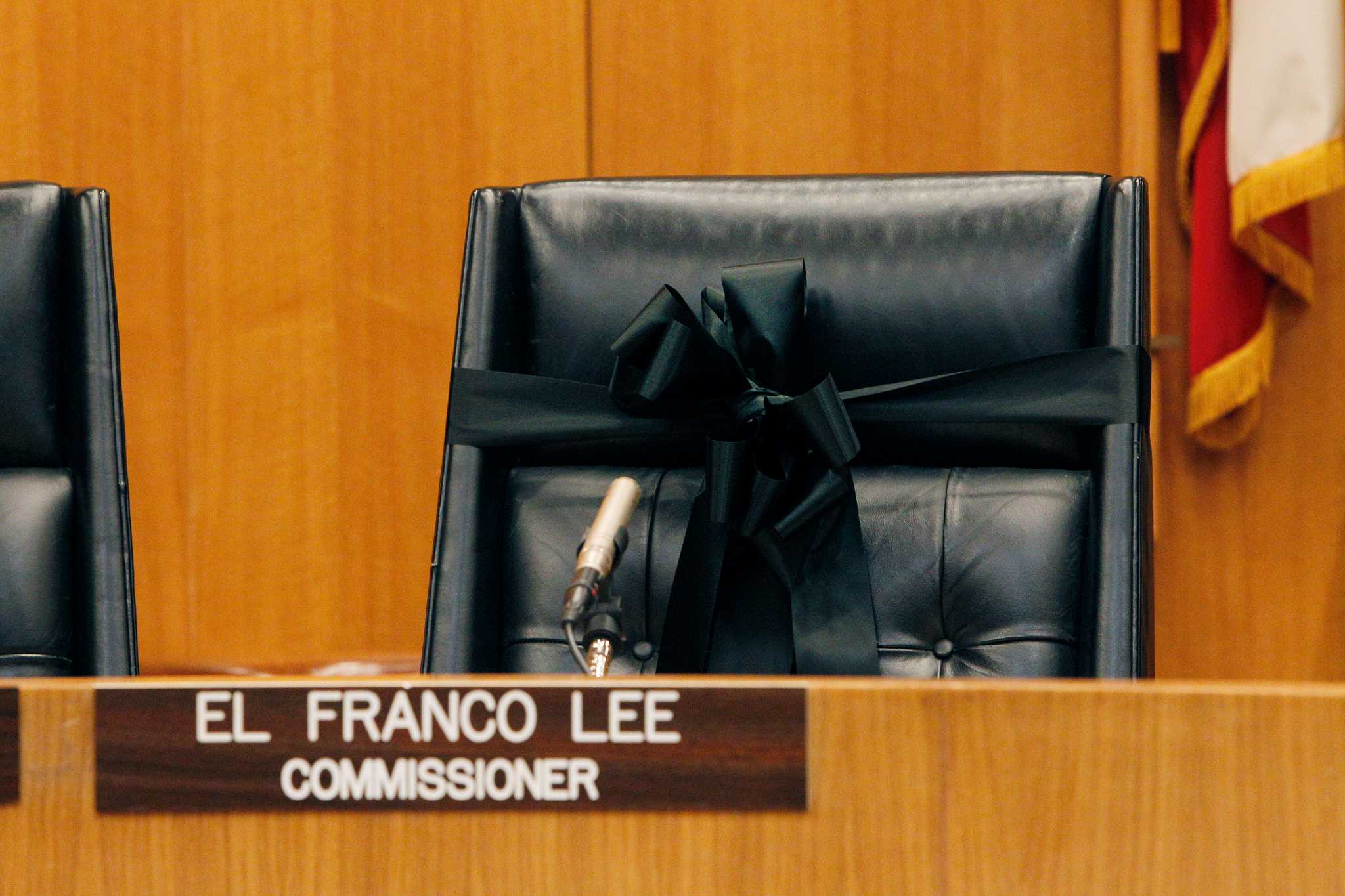 Commissioners Court remembers El Franco Lee