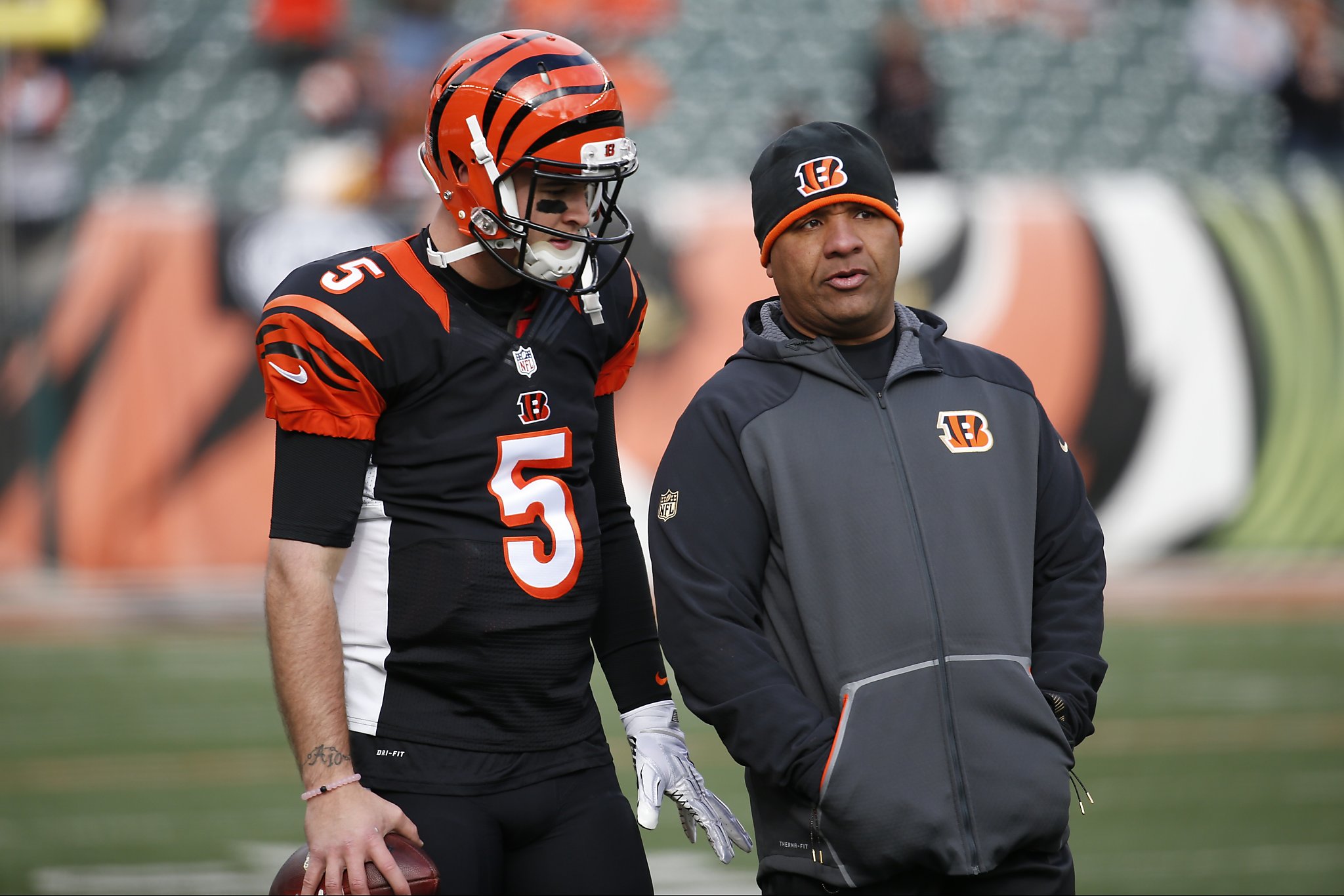 Cincinnati Bengals AJ McCarron Quarterback Trade Cleveland Browns