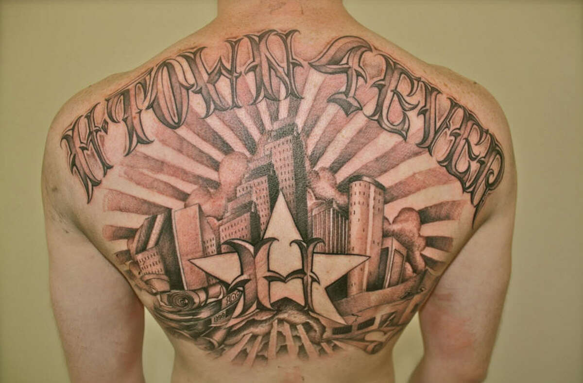 Tattoo uploaded by Christian Jones  Houston Inspired forearm tattoo   Tattoodo