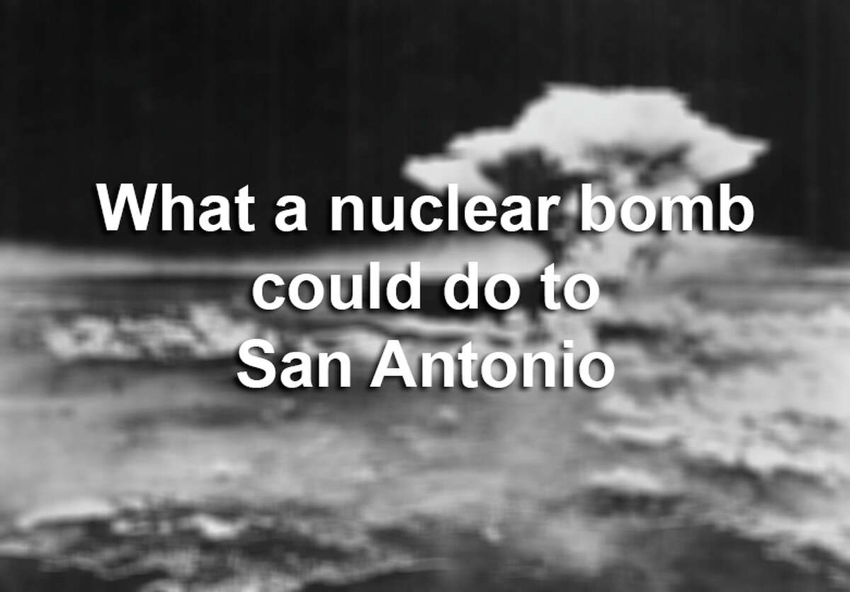 Click through to see the simulated destructive power of this bomb and more around San Antonio.