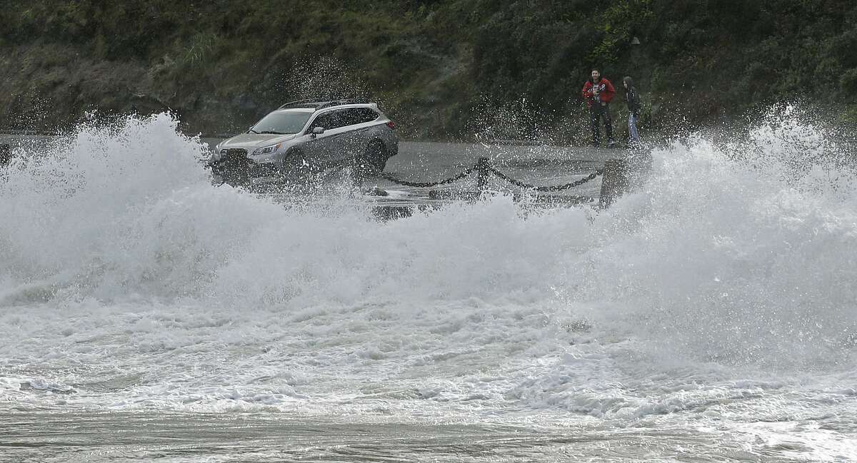 Bay Area High Surf Warning Issued As Waves Topped 25 Feet