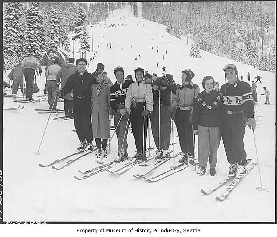 Early photos of skiing in the Northwest - seattlepi.com
