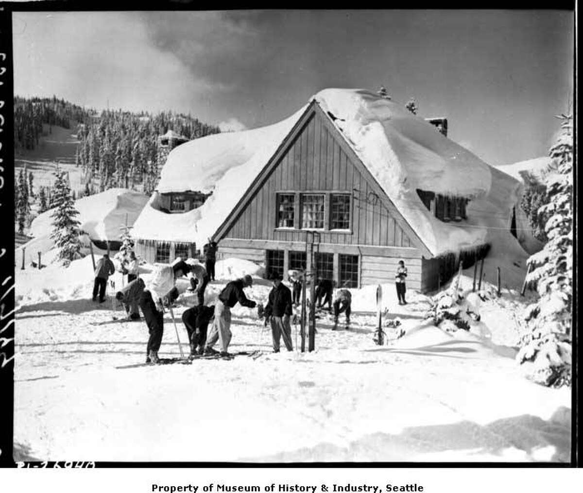 Early photos of skiing in the Northwest
