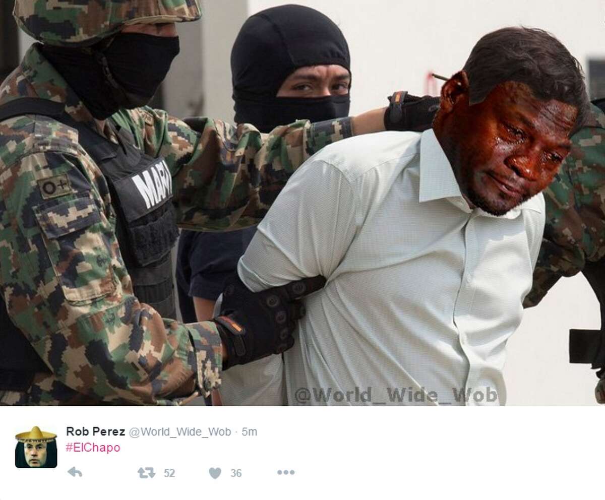 ‏@World_Wide_Wob: “How has no-one crying jordan meme'd El Chapo yet? SMH Twitter cmon.”