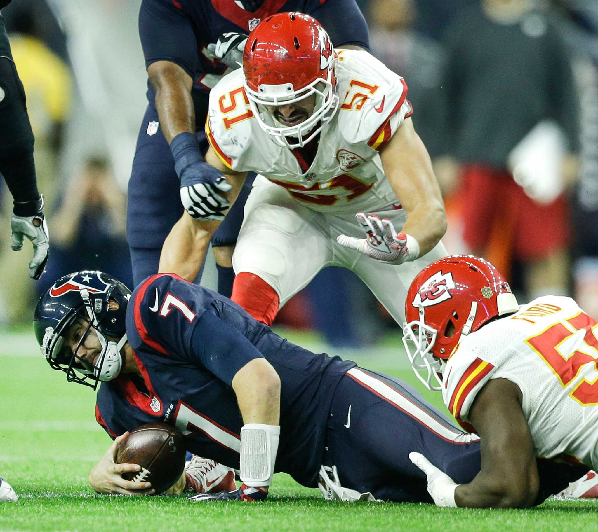 Chiefs vs. Texans 2016 final score: Brian Hoyer throws 4