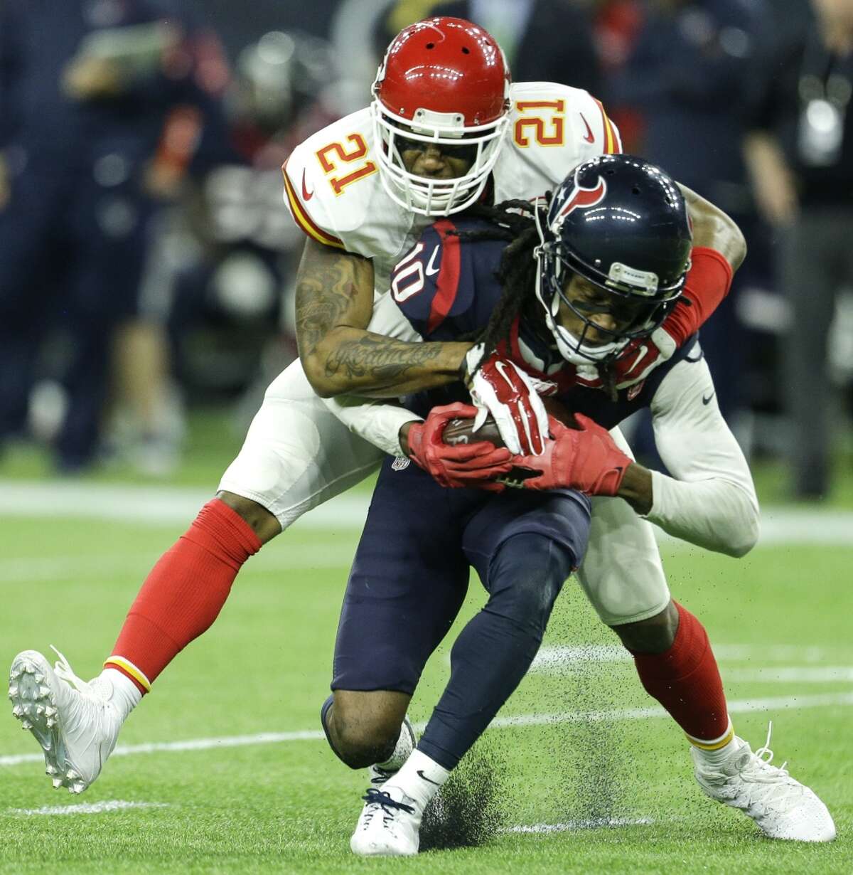 The Chiefs embarrassed the Texans in last year's playoffs and are back for a Week 2 matchup. Click through the gallery for John McClain's keys to the game and prediction.