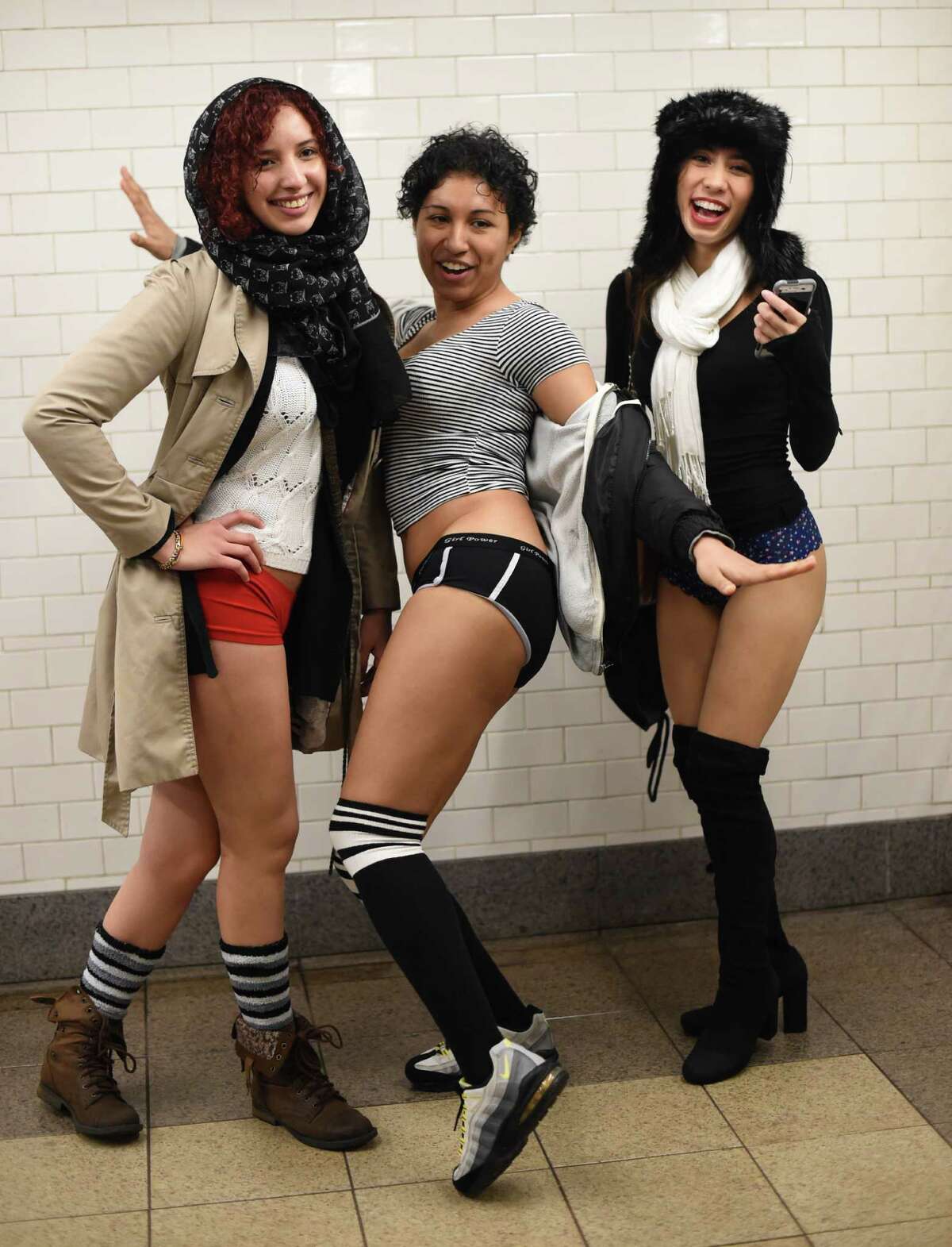 No Pants Subway Ride 2016 Surpris