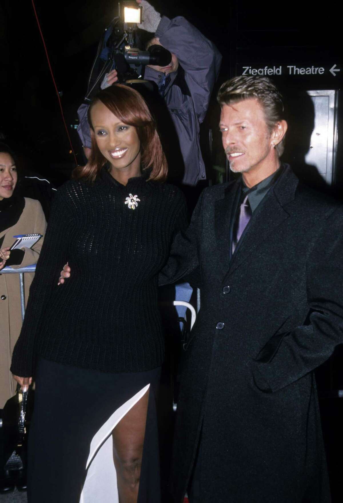 David Bowie and Iman - an international super-couple