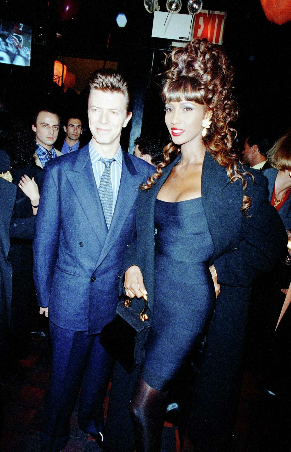 David Bowie and Iman - an international super-couple