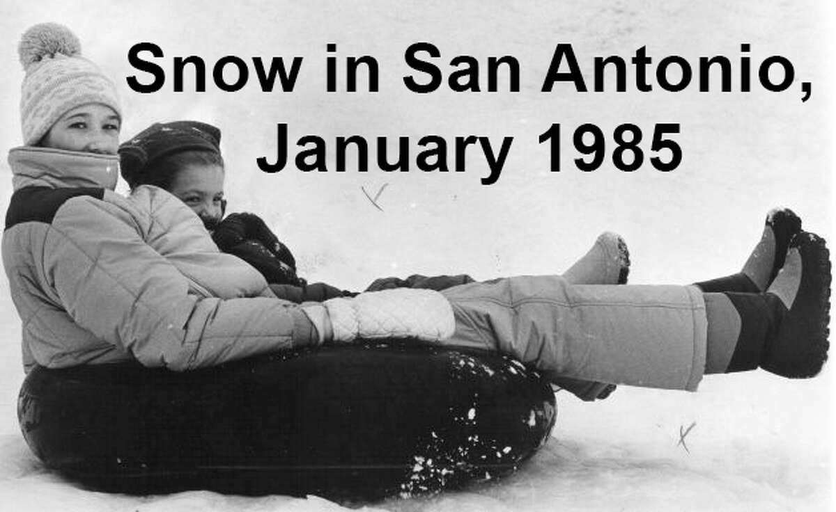 Nearly everyone who lived in San Antonio in January 1985 will remember the wonderful winter wonderland that greeted Alamo City residents one weekend. From early Saturday morning, Jan. 12 to Jan. 13, the city received a record 13.5 inches of snow. We've combed through the San Antonio Express, San Antonio News and San Antonio Light archives to bring you the best photos from the memorable storm. Enjoy!