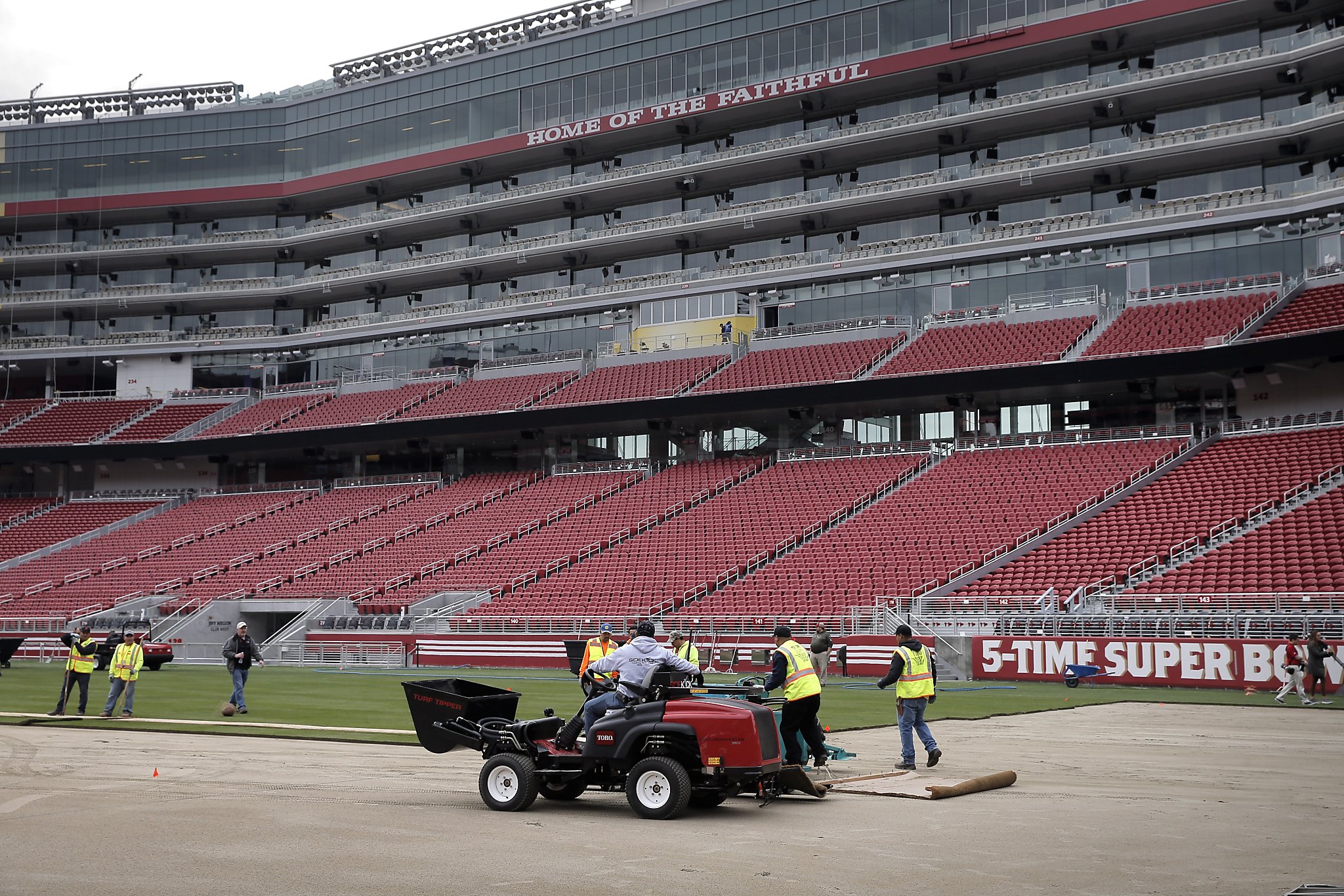 49ers replacing turf at Levi's Stadium - NBC Sports