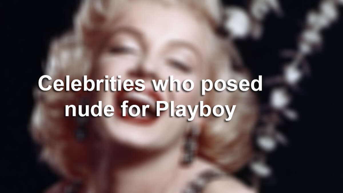 Celebrities who posed nude for Playboy.