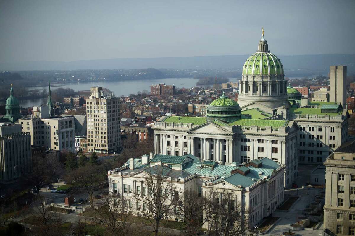 State Capitol in Harrisburg, Pa., Dec. 