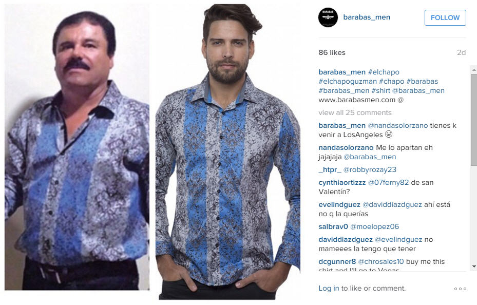 el chapo button up shirt