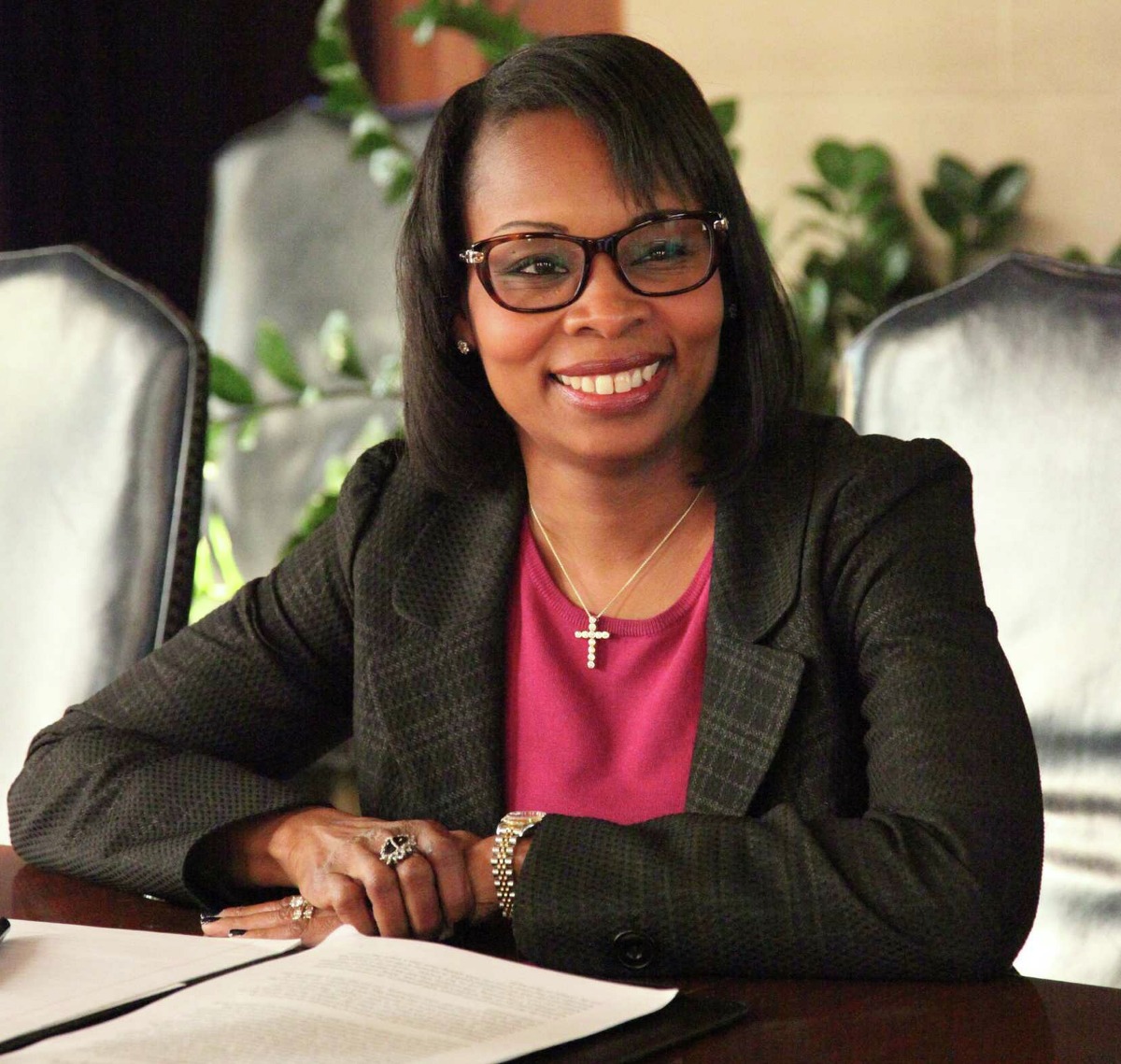 Mayor Ivy Taylor plans to lay out her major initiatives for the coming year to Saen Editorial Board Friday December 4, 2015.