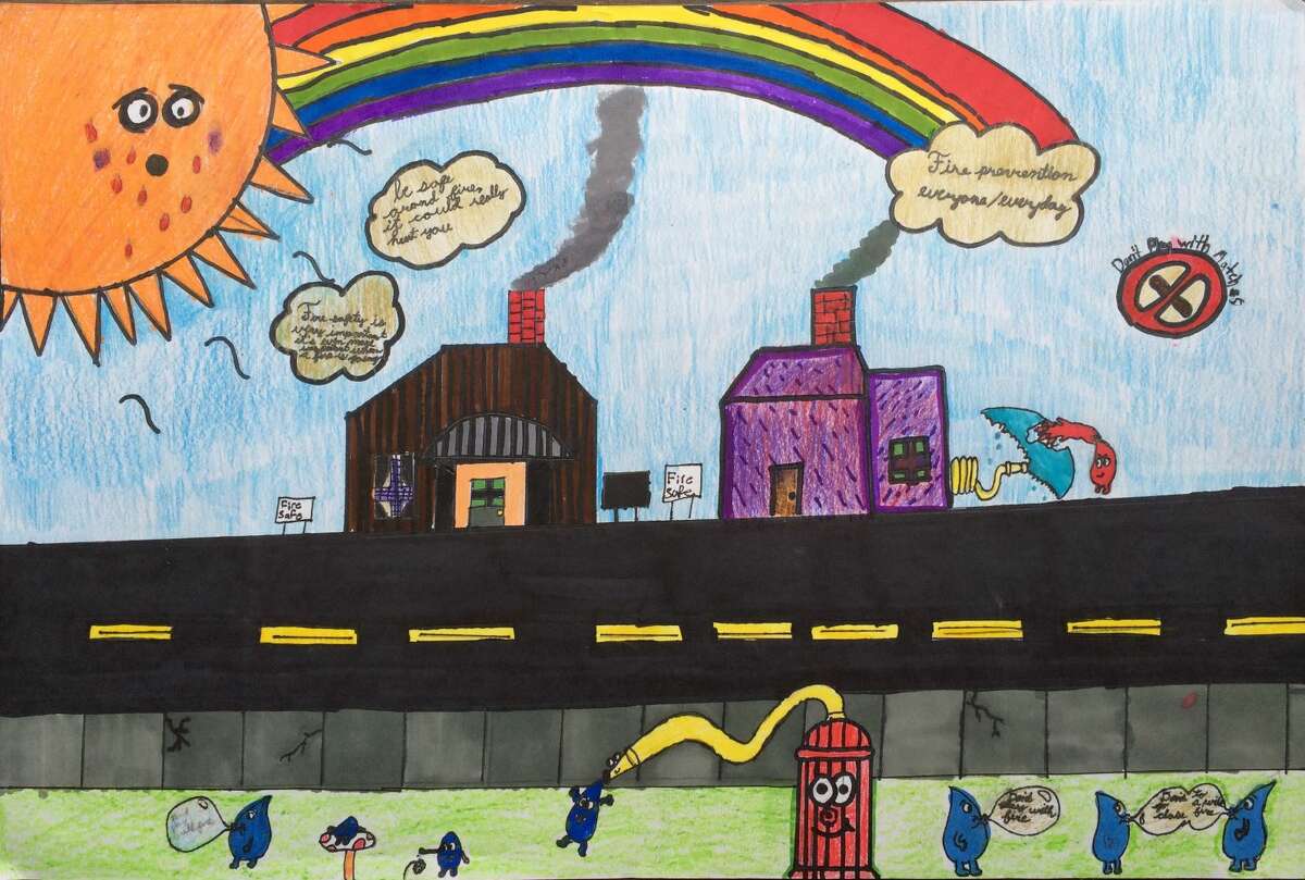 Fire prevention poster contest winners named