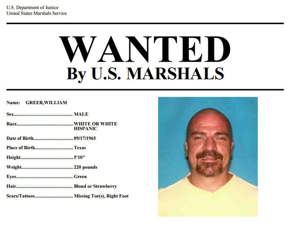 Murder fugitive William Joseph Greer, 50, has been added to the U.S. Marshals Most Wanted List. An increased reward for his capture and arrest will be announced Thursday. Continue clicking to see the Houston-area's most wanted for January 2016.