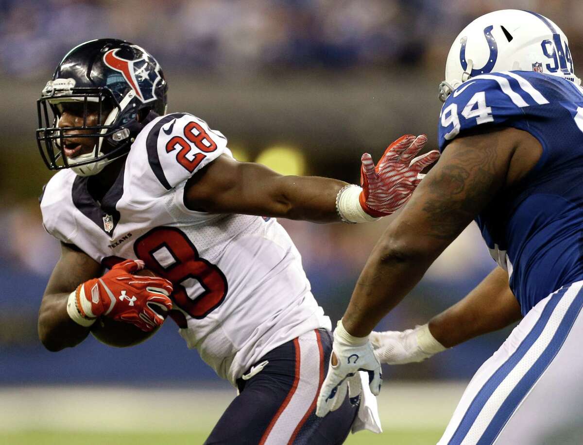 Will the Texans use a committee approach in the backfield next season?