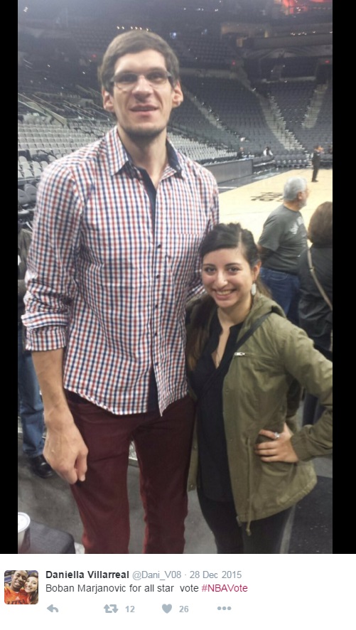 Meet the woman who calls San Antonio Spurs' Boban Marjanovic her husband