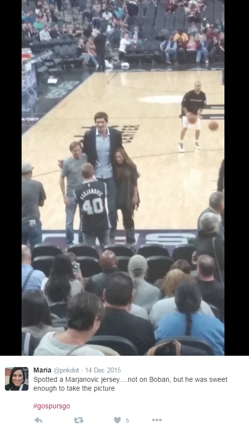 Meet the woman who calls San Antonio Spurs' Boban Marjanovic her husband