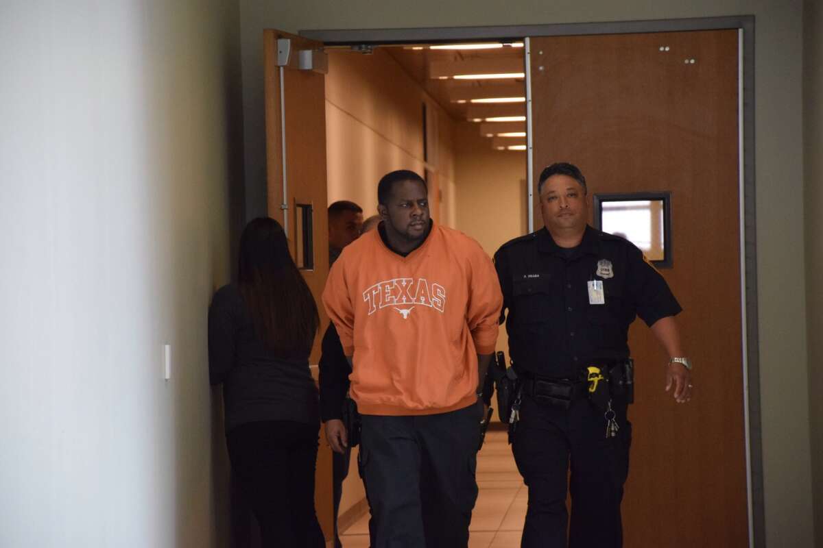 William Boyd Porter was taken into custody by members of the San Antonio Police Department without incident for his alleged role in the death of Trayvouns Tramone Edwards.