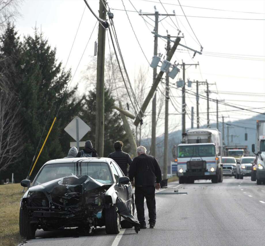 Route 7 reopened after onecar crash New Milford Spectrum