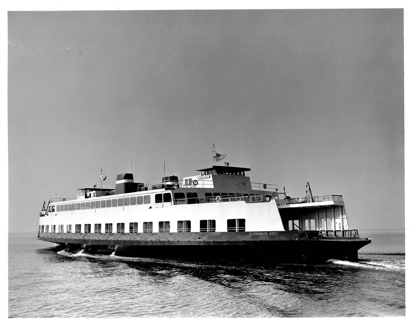 WASHINGTON STATE FERRIES  5 X 7 COLOR PRINTS  THE VINTAGE FERRY LANDING WINSLOW 