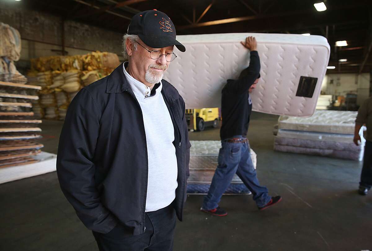 Old mattress dumped for free under new state program