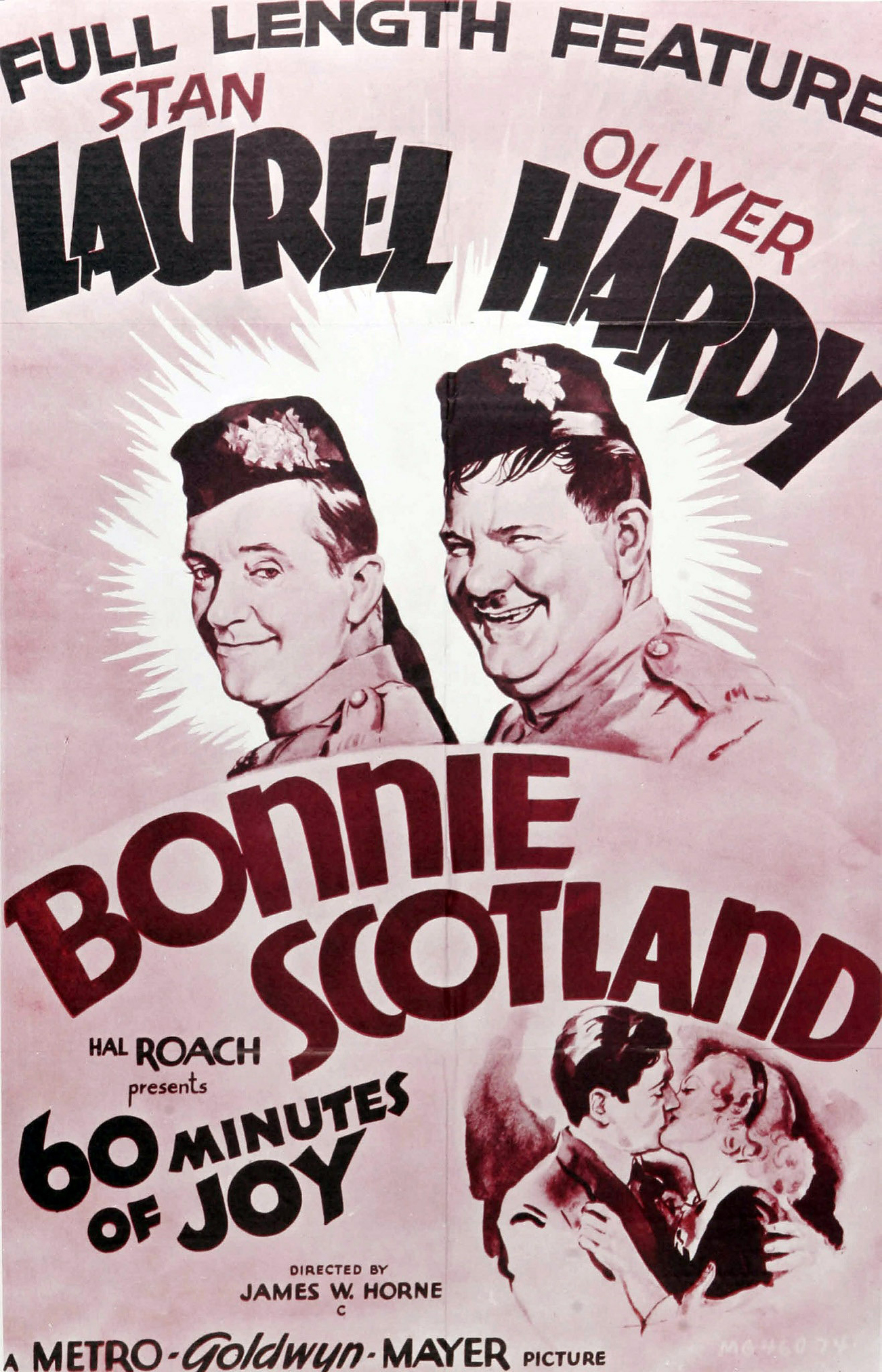 Bonnie Scotland is a 1935 American film starring Laurel and Hardy, produced by Hal Roach for Hal Roach Studios and directed by James W. Horne. Although the film begins in Scotland, a large part of the action is set in India.