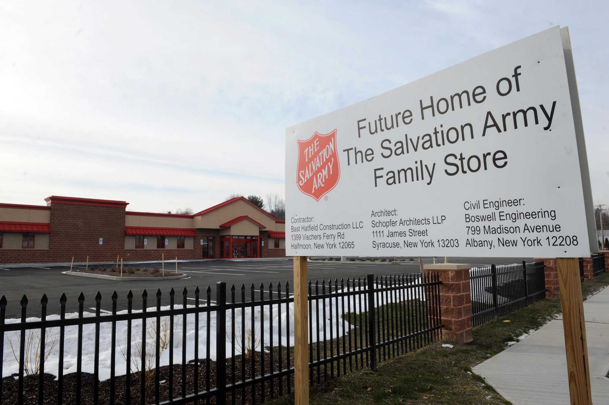 Latham Salvation Army store nears completion