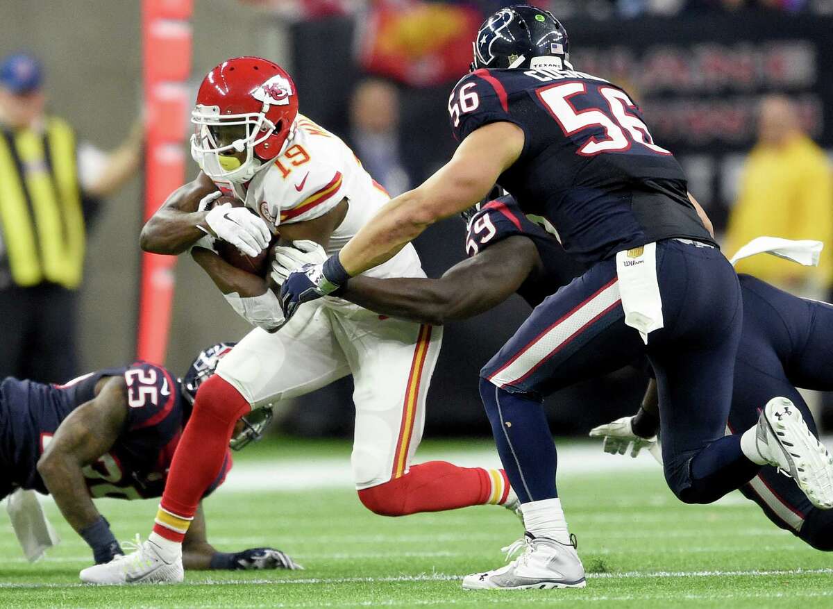 Texans linebackers give defense positive jolt