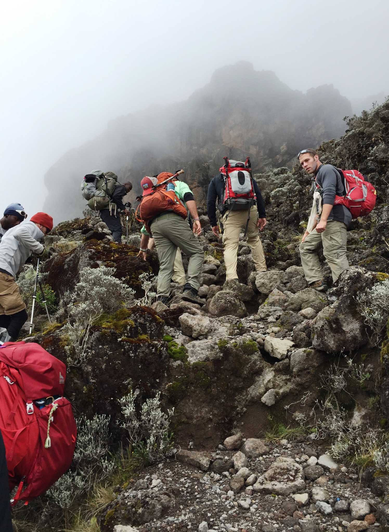 Grand plateau de service avec anses Kilimandjaro