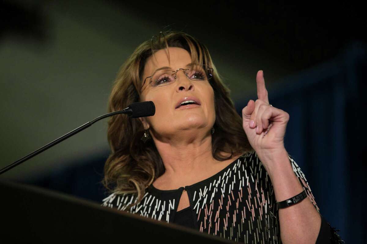 Palin, on Trump supporters: 2. "Right wingin', bitter clingin', proud clingers of our guns, our God, and our religions, and our Constitution."