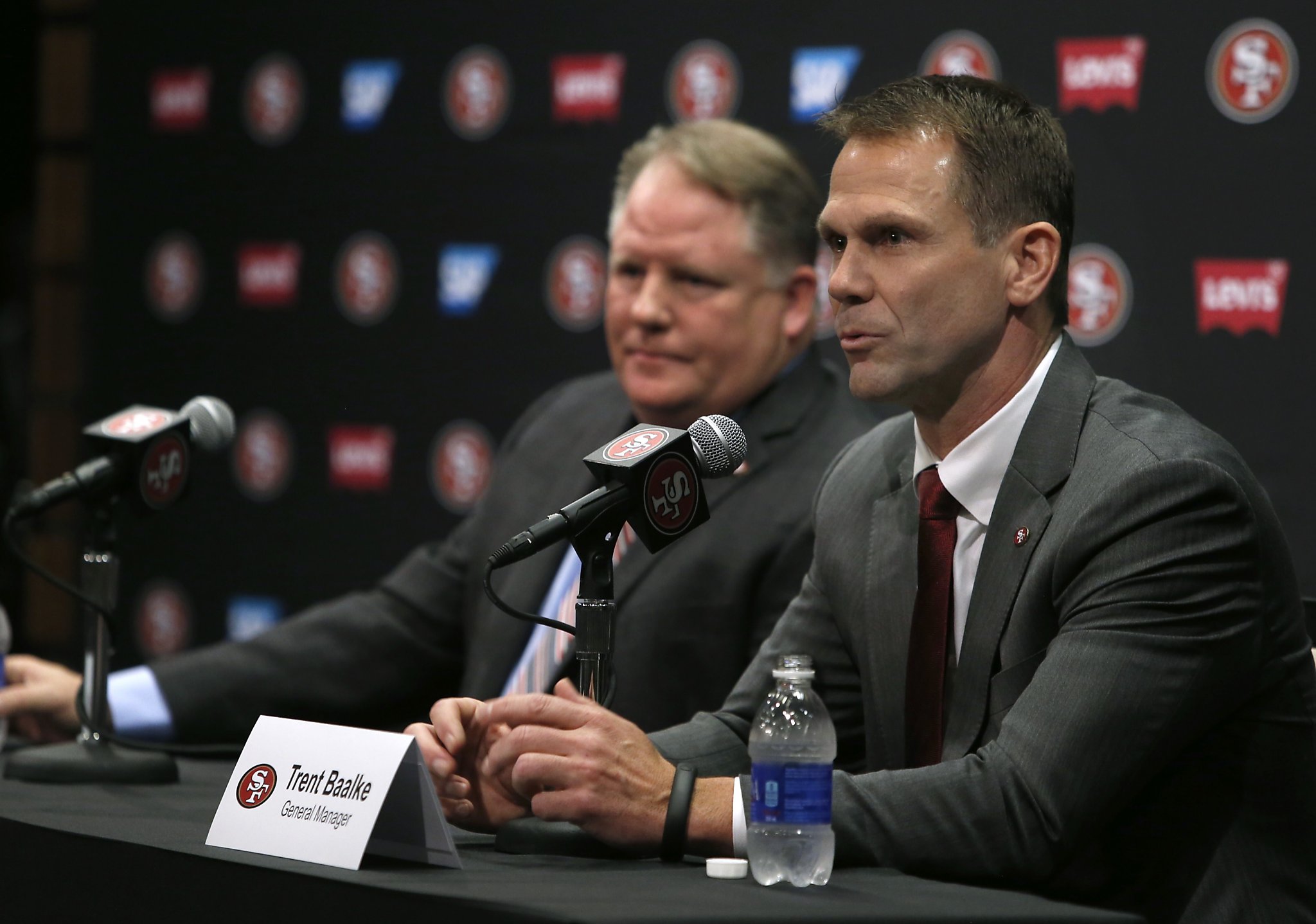 49ers’ Trent Baalke draws personal parallel to Chip Kelly