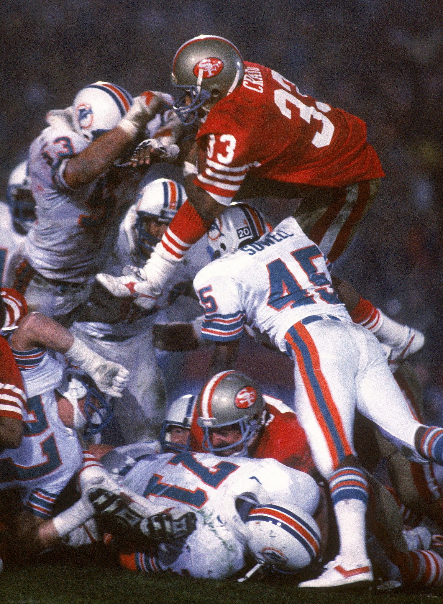 Photos: Super Bowl XIX – San Francisco 49ers and Miami Dolphins