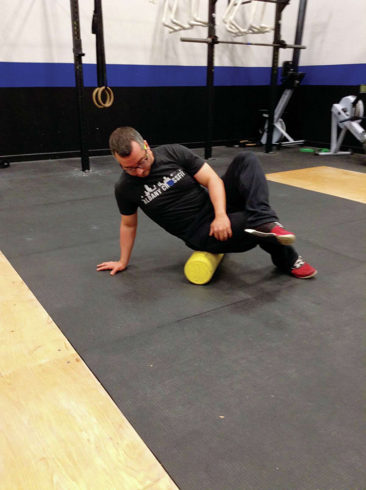 Trainer Tip Foam Roller Hip Stretch with James McDermott