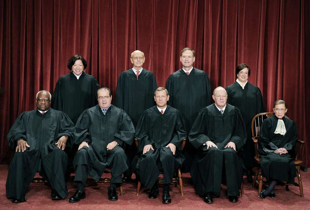 The Justices of the US Supreme Court sit for their official photograph in 2010 file photo at the Supreme Court in Washington, DC. Court nominations represent the biggest way presidents can shape public policy and American lives. Vote accordingly in 2016, looking for the candidate most likely to share your views.