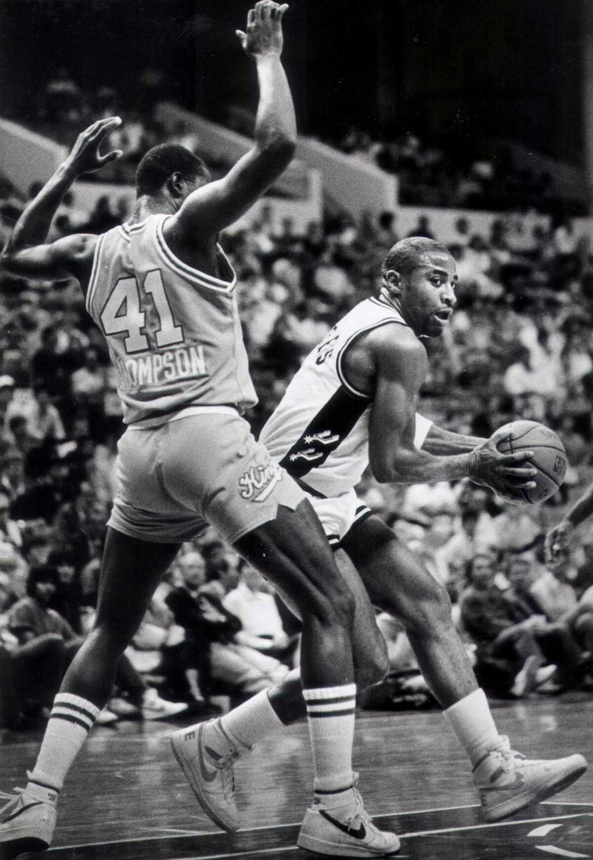Alfredrick Hughes was with the Spurs in the 1985 season.