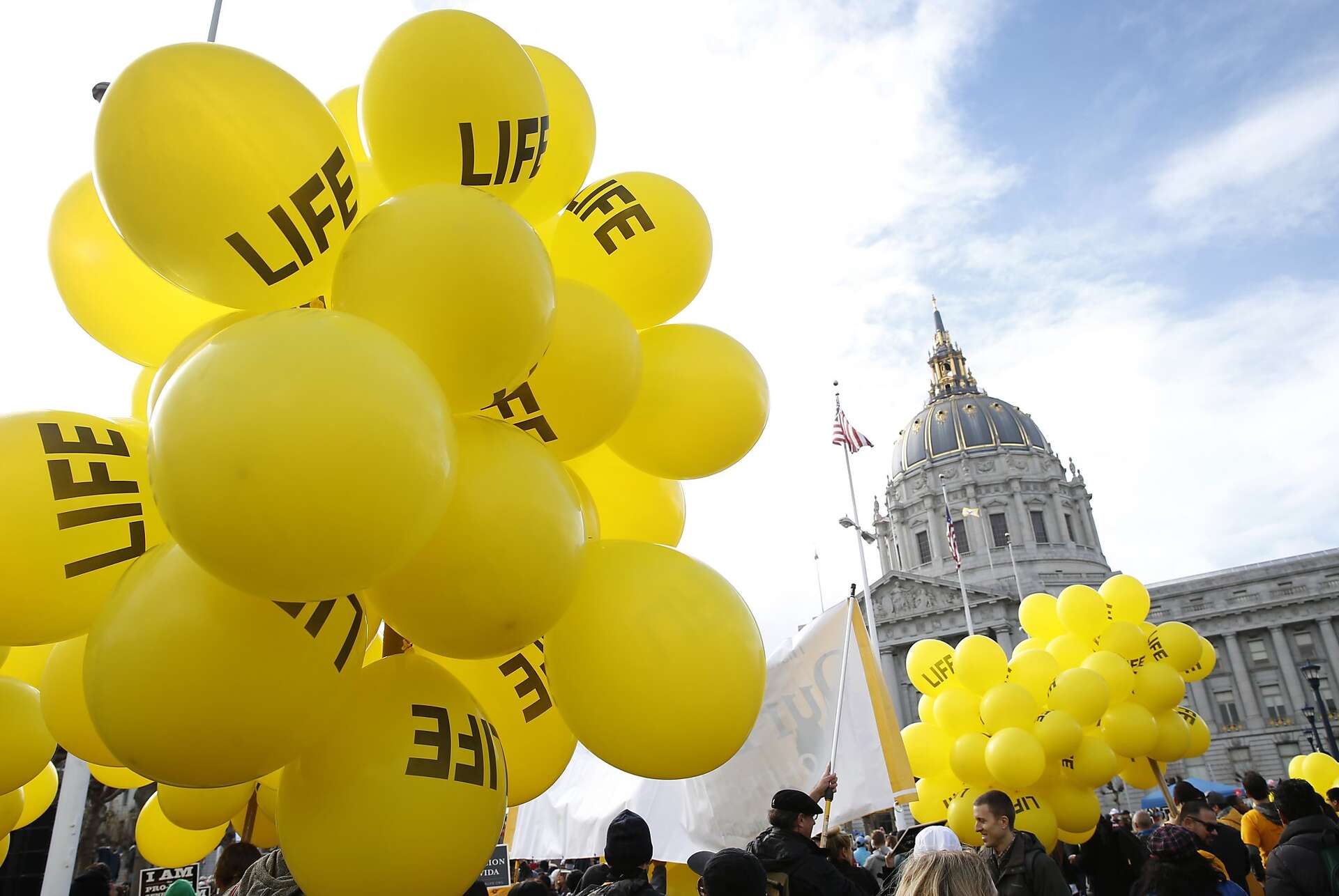 Thousands protest abortion at S.F. March for Life
