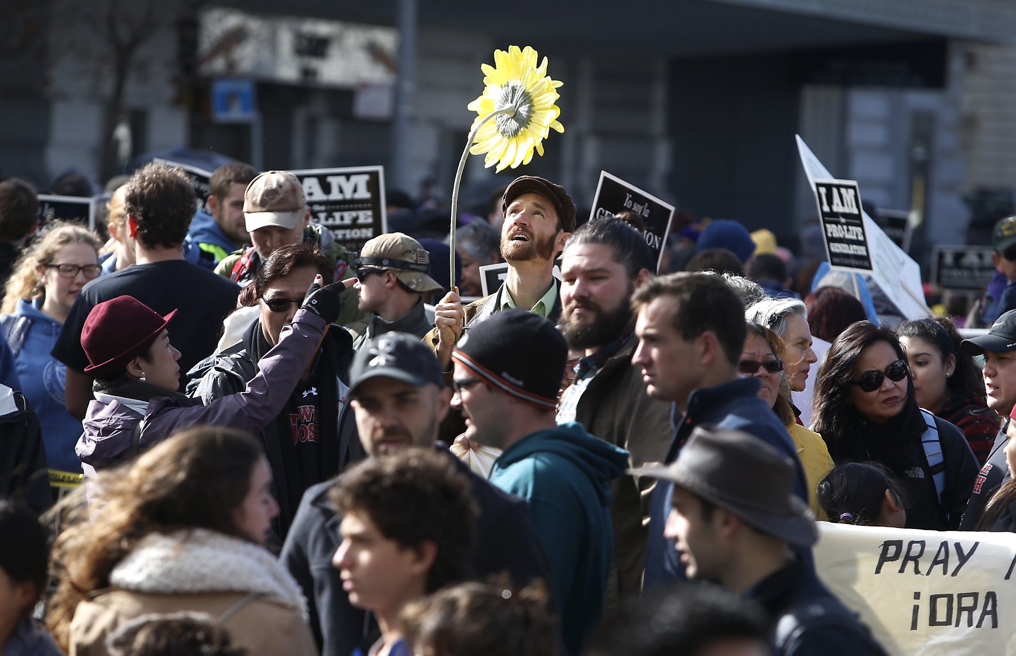 Thousands protest abortion at S.F. March for Life