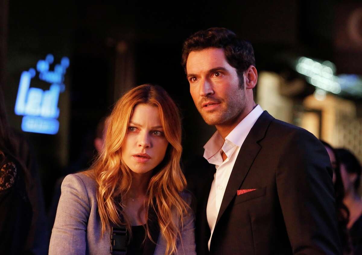 Lauren German is the hottie cop Chloe Dancer and Tom Ellis plays the devil-may-care Lucifer looking for action.